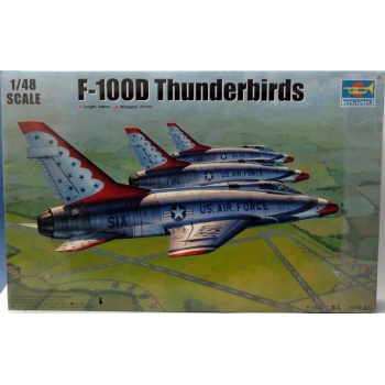 48 n-a f-100d super sabre trumpeter