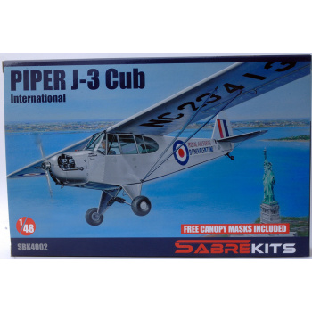 48 piper j-3 cub sabre sbk4002